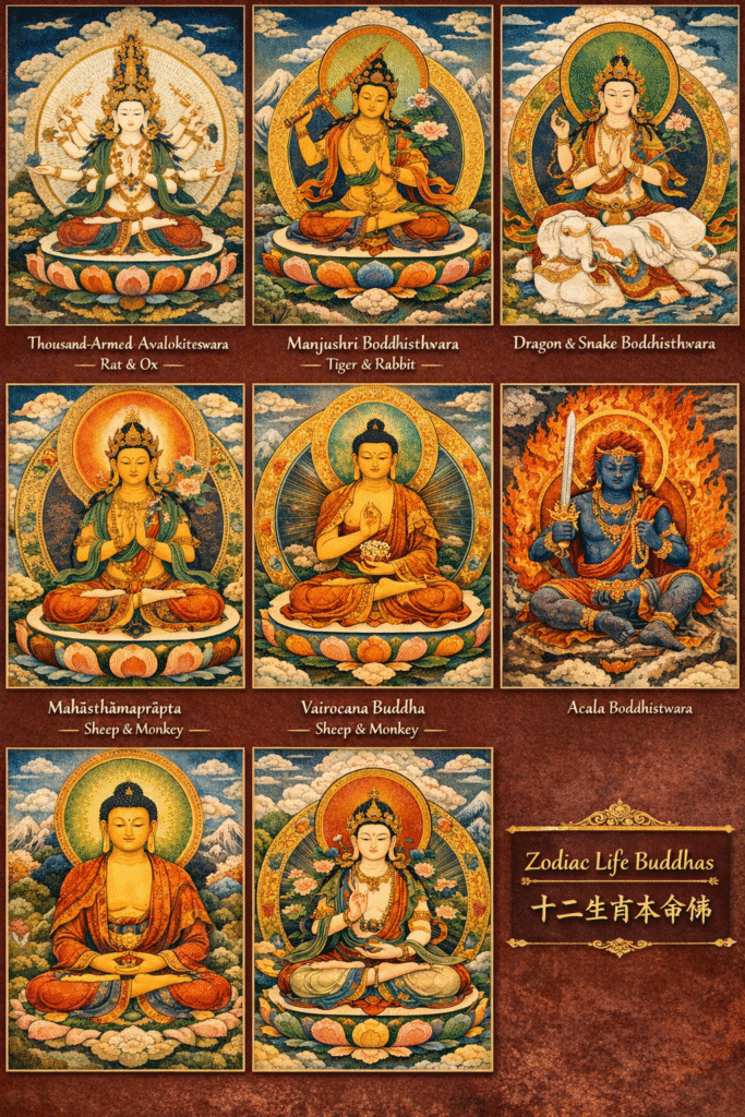 Life Buddha For  chinese Zodiac Life